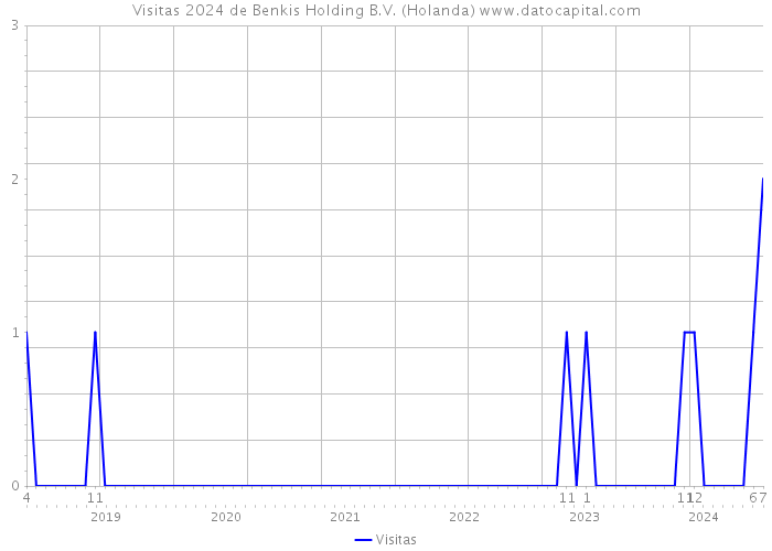 Visitas 2024 de Benkis Holding B.V. (Holanda) 