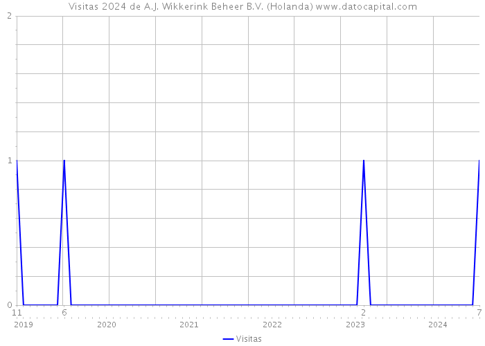 Visitas 2024 de A.J. Wikkerink Beheer B.V. (Holanda) 