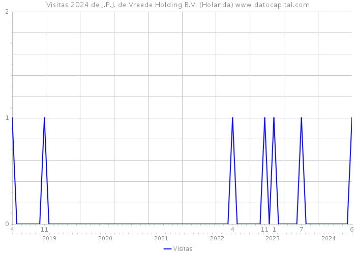 Visitas 2024 de J.P.J. de Vreede Holding B.V. (Holanda) 