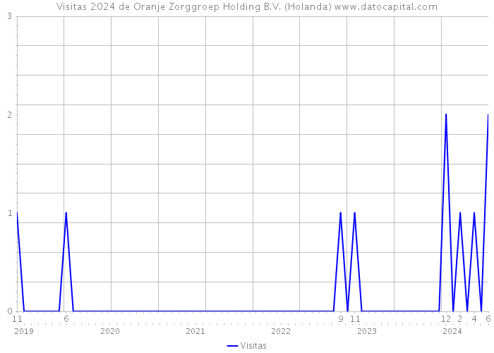 Visitas 2024 de Oranje Zorggroep Holding B.V. (Holanda) 