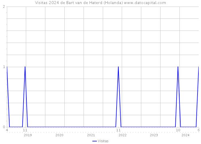 Visitas 2024 de Bart van de Haterd (Holanda) 