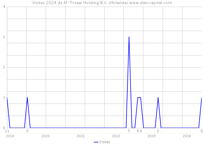 Visitas 2024 de M-Totaal Holding B.V. (Holanda) 