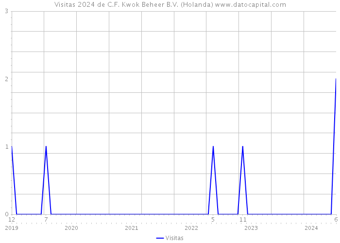 Visitas 2024 de C.F. Kwok Beheer B.V. (Holanda) 