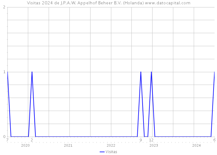 Visitas 2024 de J.P.A.W. Appelhof Beheer B.V. (Holanda) 