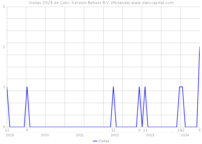 Visitas 2024 de Gebr. Kersten Beheer B.V. (Holanda) 