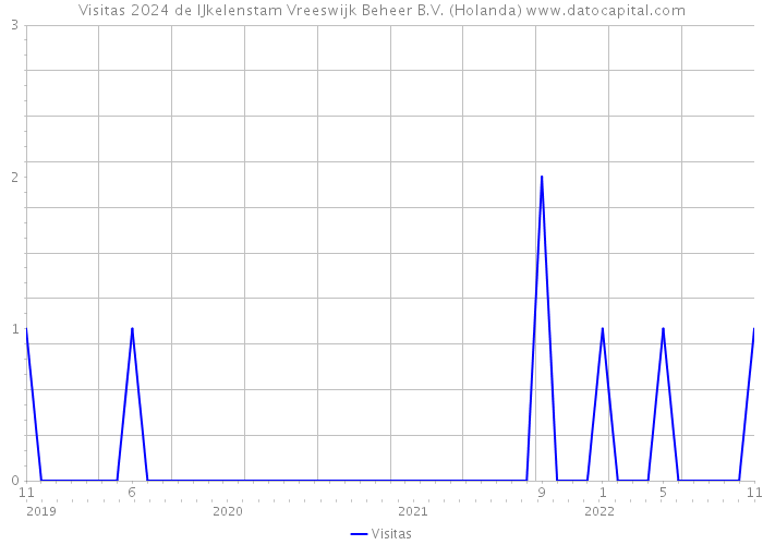 Visitas 2024 de IJkelenstam Vreeswijk Beheer B.V. (Holanda) 