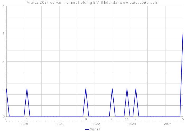 Visitas 2024 de Van Hemert Holding B.V. (Holanda) 