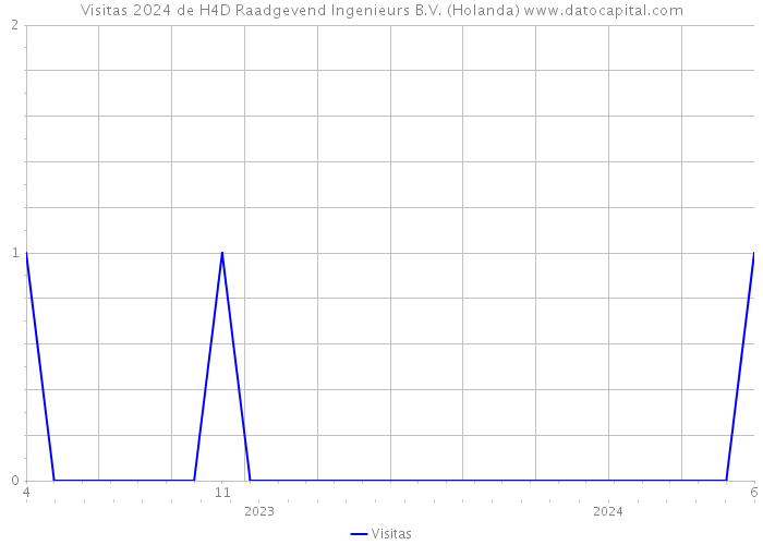 Visitas 2024 de H4D Raadgevend Ingenieurs B.V. (Holanda) 