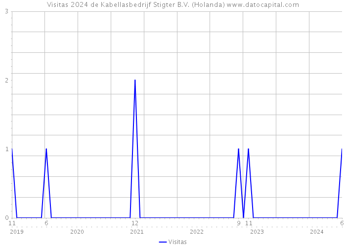 Visitas 2024 de Kabellasbedrijf Stigter B.V. (Holanda) 