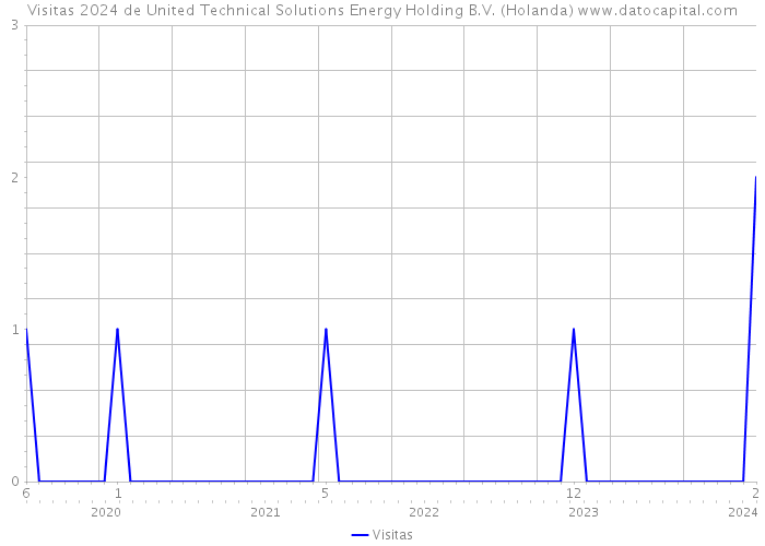 Visitas 2024 de United Technical Solutions Energy Holding B.V. (Holanda) 