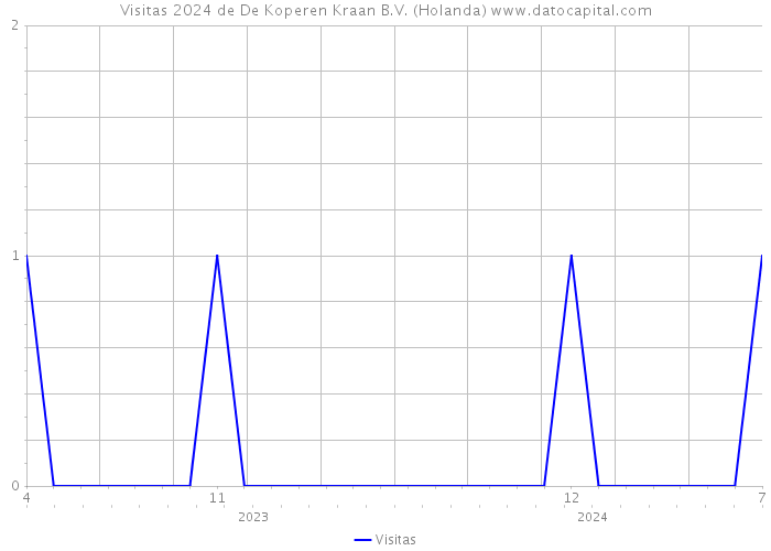 Visitas 2024 de De Koperen Kraan B.V. (Holanda) 