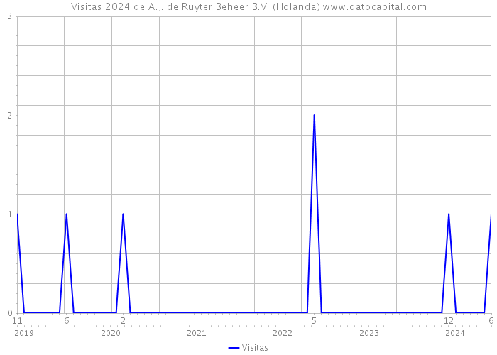 Visitas 2024 de A.J. de Ruyter Beheer B.V. (Holanda) 