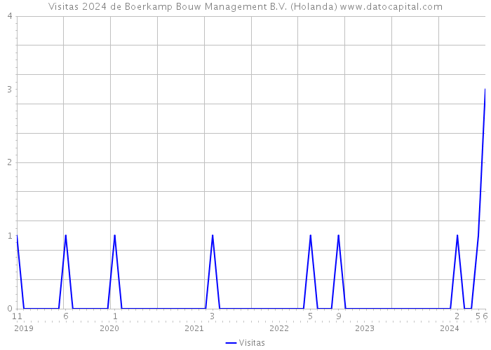 Visitas 2024 de Boerkamp Bouw Management B.V. (Holanda) 