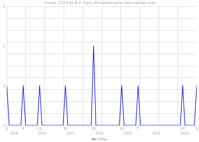 Visitas 2024 de B.V. Agin (Holanda) 