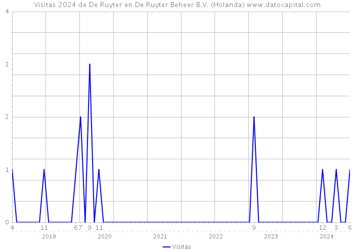 Visitas 2024 de De Ruyter en De Ruyter Beheer B.V. (Holanda) 