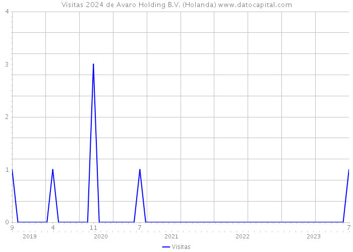 Visitas 2024 de Avaro Holding B.V. (Holanda) 