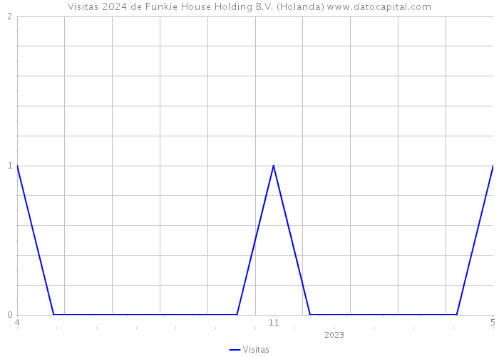 Visitas 2024 de Funkie House Holding B.V. (Holanda) 