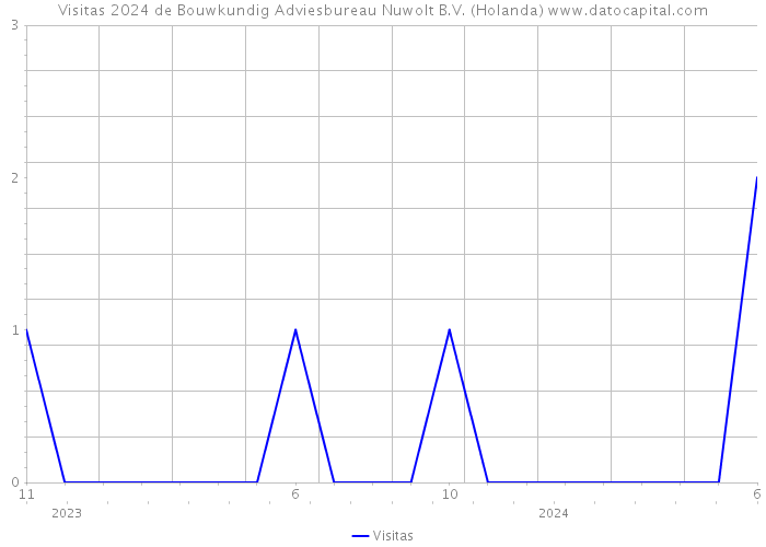 Visitas 2024 de Bouwkundig Adviesbureau Nuwolt B.V. (Holanda) 