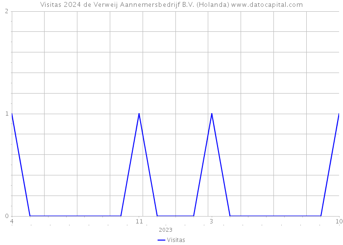 Visitas 2024 de Verweij Aannemersbedrijf B.V. (Holanda) 