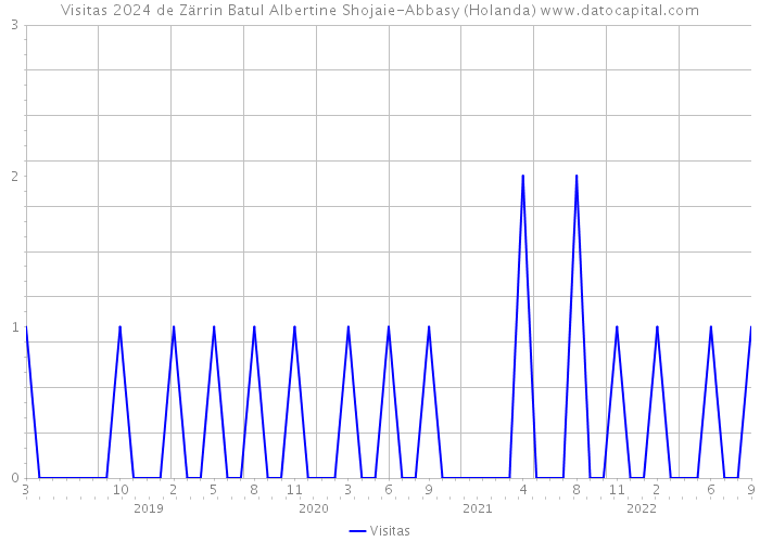 Visitas 2024 de Zärrin Batul Albertine Shojaie-Abbasy (Holanda) 