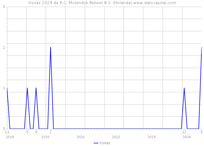 Visitas 2024 de R.G. Molendijk Beheer B.V. (Holanda) 