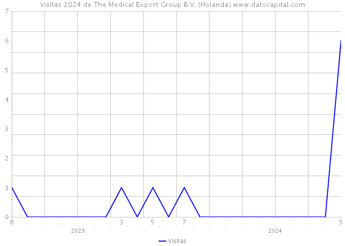 Visitas 2024 de The Medical Export Group B.V. (Holanda) 