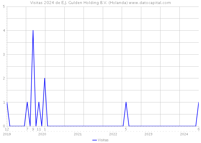 Visitas 2024 de E.J. Gulden Holding B.V. (Holanda) 