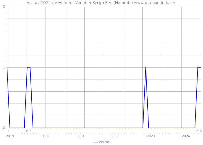 Visitas 2024 de Holding Van den Bergh B.V. (Holanda) 