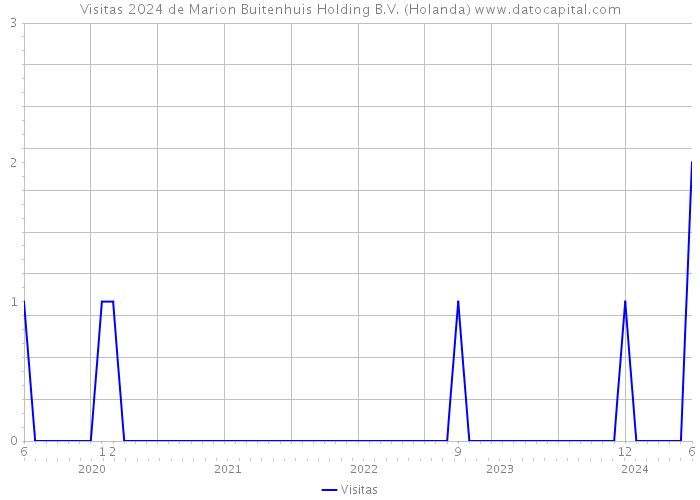 Visitas 2024 de Marion Buitenhuis Holding B.V. (Holanda) 