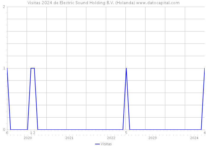 Visitas 2024 de Electric Sound Holding B.V. (Holanda) 