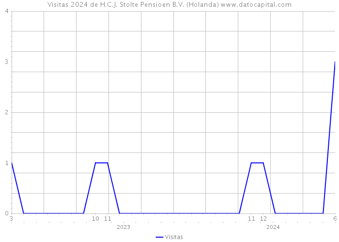 Visitas 2024 de H.C.J. Stolte Pensioen B.V. (Holanda) 