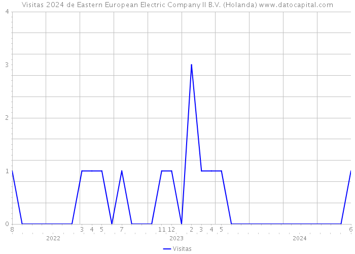 Visitas 2024 de Eastern European Electric Company II B.V. (Holanda) 