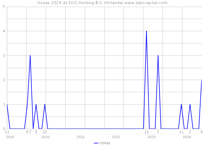 Visitas 2024 de DGG Holding B.V. (Holanda) 