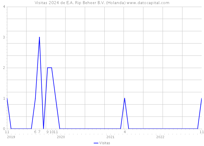 Visitas 2024 de E.A. Rip Beheer B.V. (Holanda) 