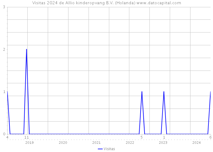 Visitas 2024 de Allio kinderopvang B.V. (Holanda) 