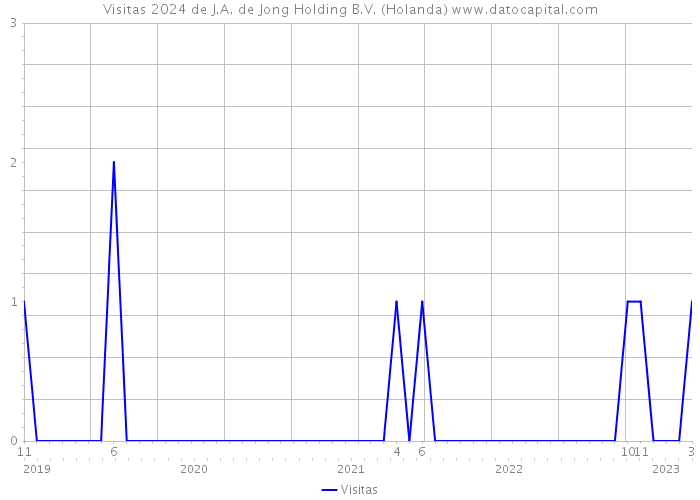 Visitas 2024 de J.A. de Jong Holding B.V. (Holanda) 