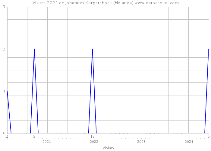 Visitas 2024 de Johannes Korpershoek (Holanda) 