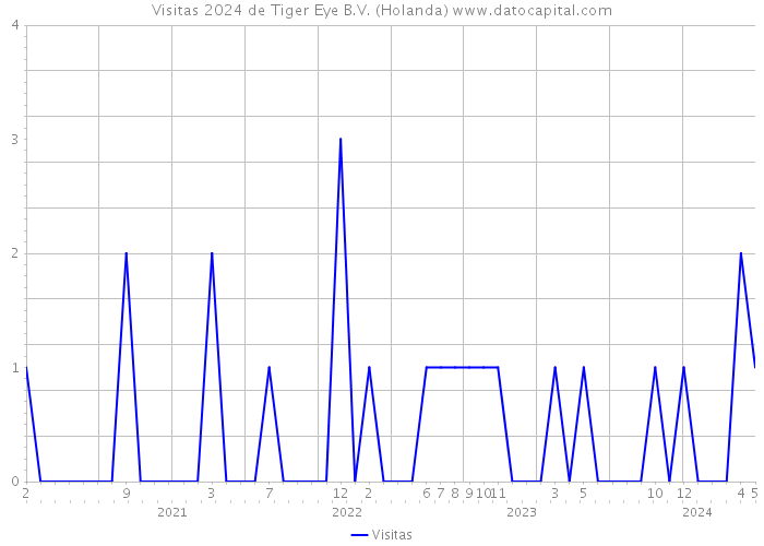 Visitas 2024 de Tiger Eye B.V. (Holanda) 