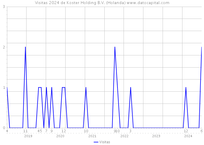 Visitas 2024 de Koster Holding B.V. (Holanda) 