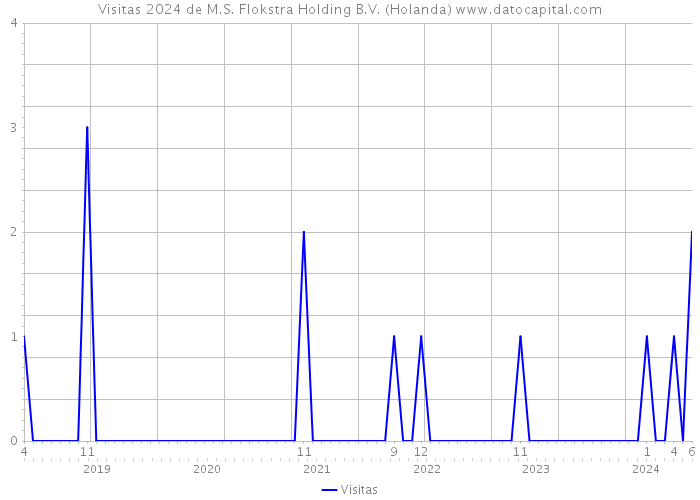 Visitas 2024 de M.S. Flokstra Holding B.V. (Holanda) 