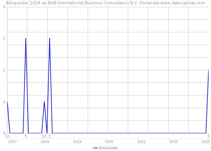 Búsquedas 2024 de BAB International Business Consultancy B.V. (Holanda) 