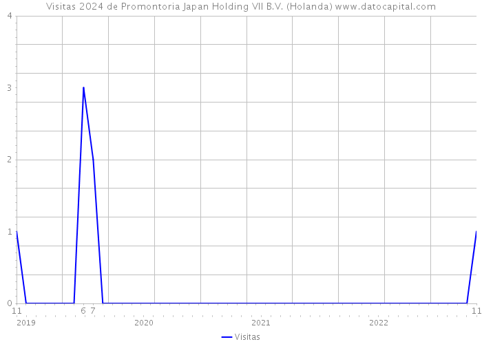 Visitas 2024 de Promontoria Japan Holding VII B.V. (Holanda) 