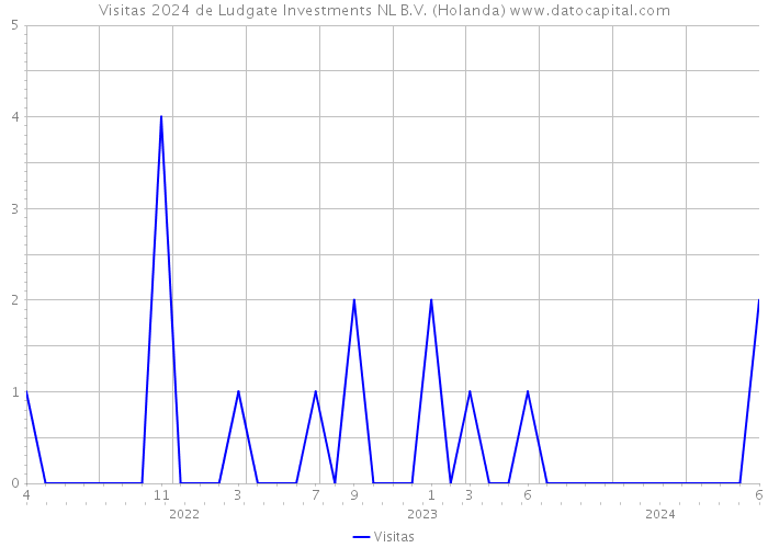 Visitas 2024 de Ludgate Investments NL B.V. (Holanda) 