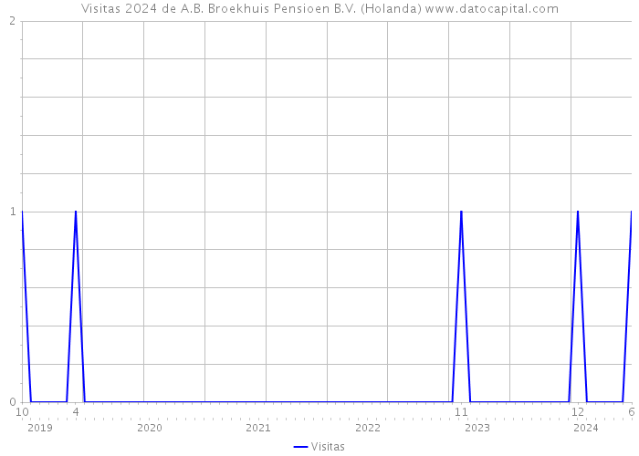Visitas 2024 de A.B. Broekhuis Pensioen B.V. (Holanda) 