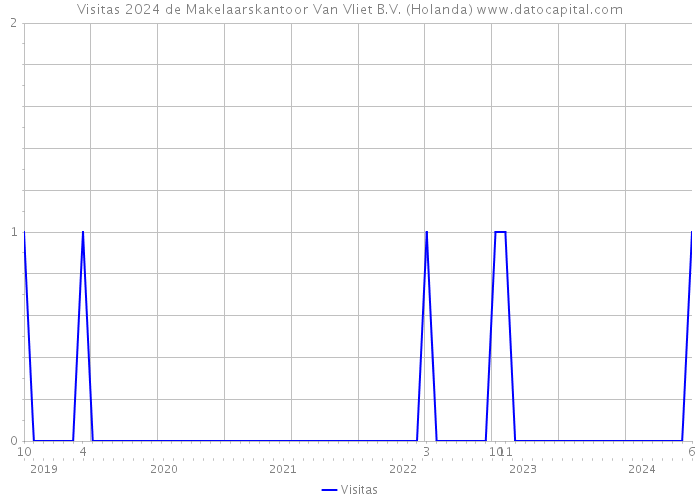 Visitas 2024 de Makelaarskantoor Van Vliet B.V. (Holanda) 