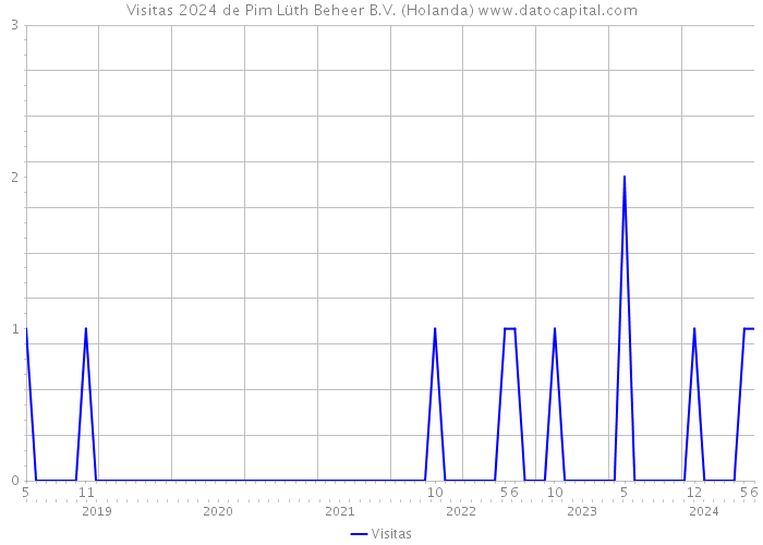 Visitas 2024 de Pim Lüth Beheer B.V. (Holanda) 