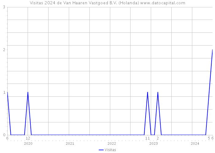 Visitas 2024 de Van Haaren Vastgoed B.V. (Holanda) 