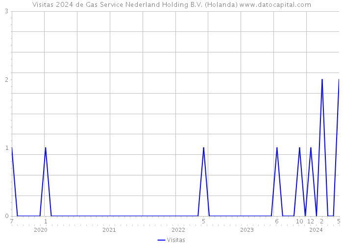 Visitas 2024 de Gas Service Nederland Holding B.V. (Holanda) 