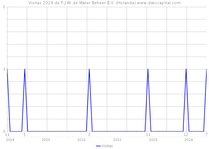 Visitas 2024 de P.J.W. de Water Beheer B.V. (Holanda) 