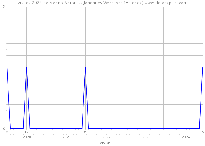 Visitas 2024 de Menno Antonius Johannes Weerepas (Holanda) 